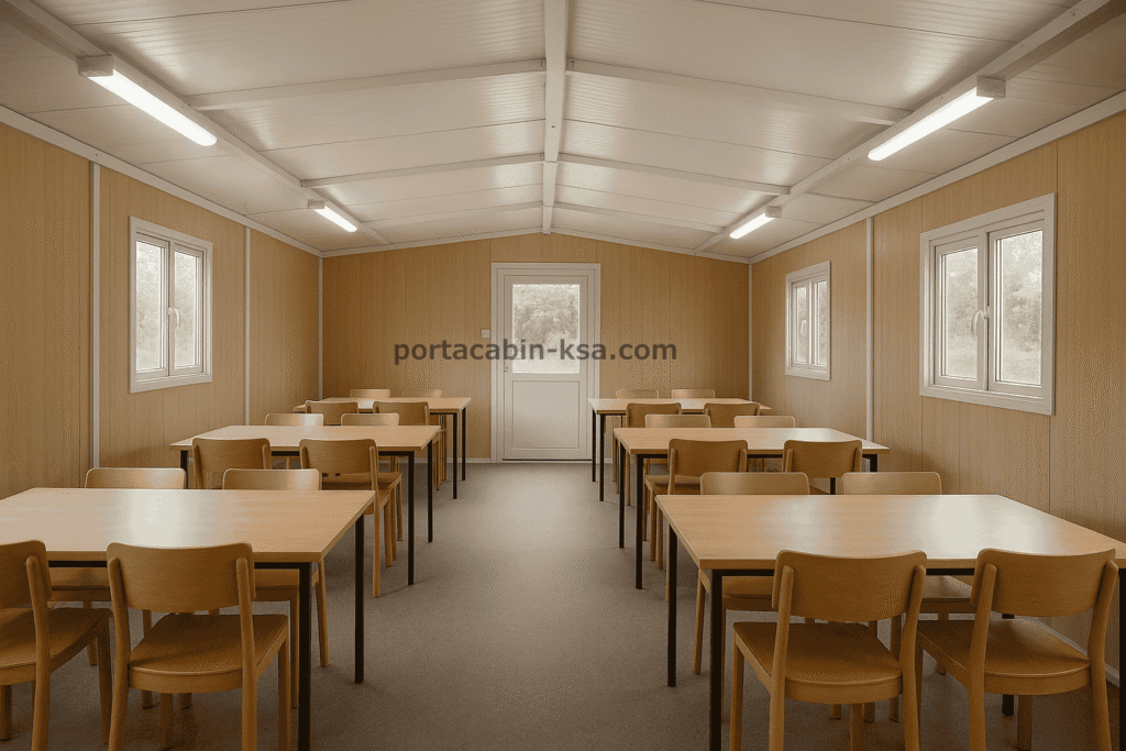 Porta cabin Canteen Dinning Mess Hall