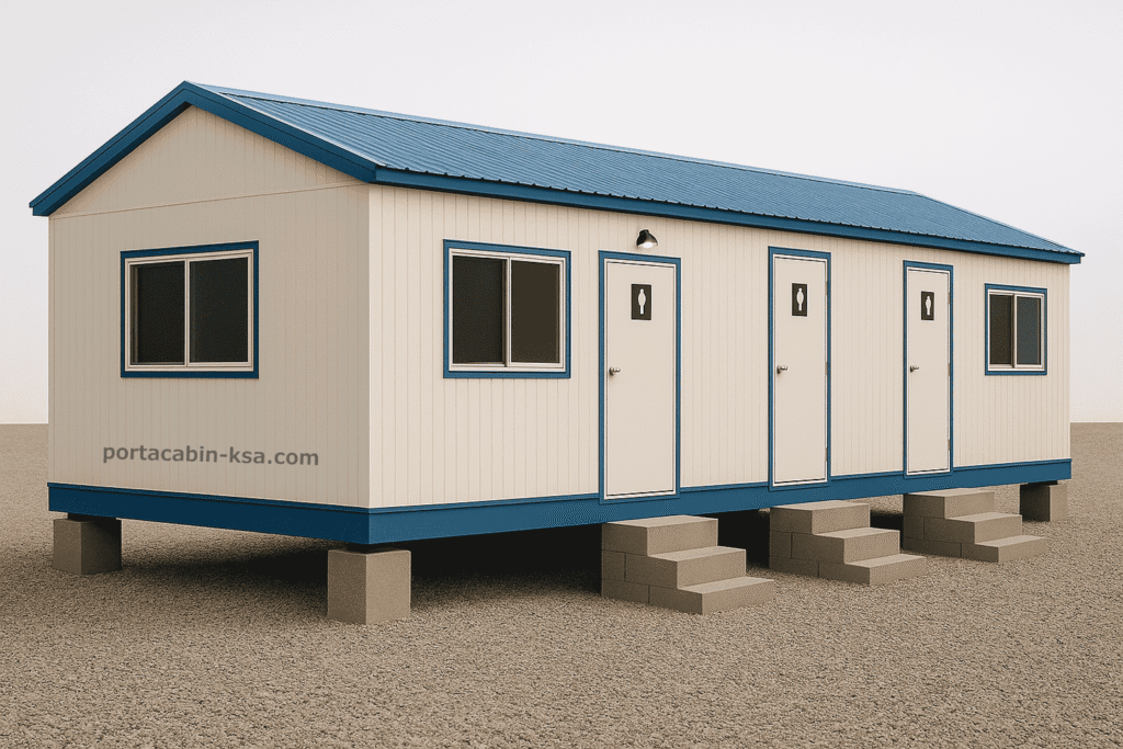 Portable Office with 4 Independent Rooms